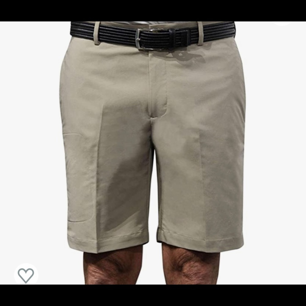 Greg Norman  performance shorts tan color